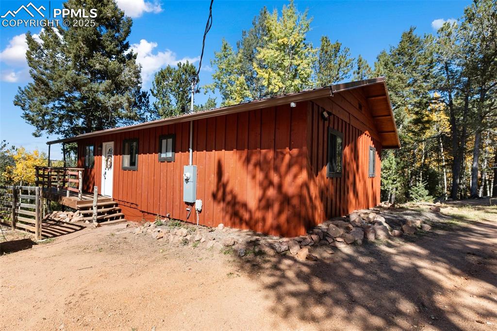679 Calcite Drive Divide, CO 80814 - Photo 2 of 35 a view of outdoor space with wooden fence