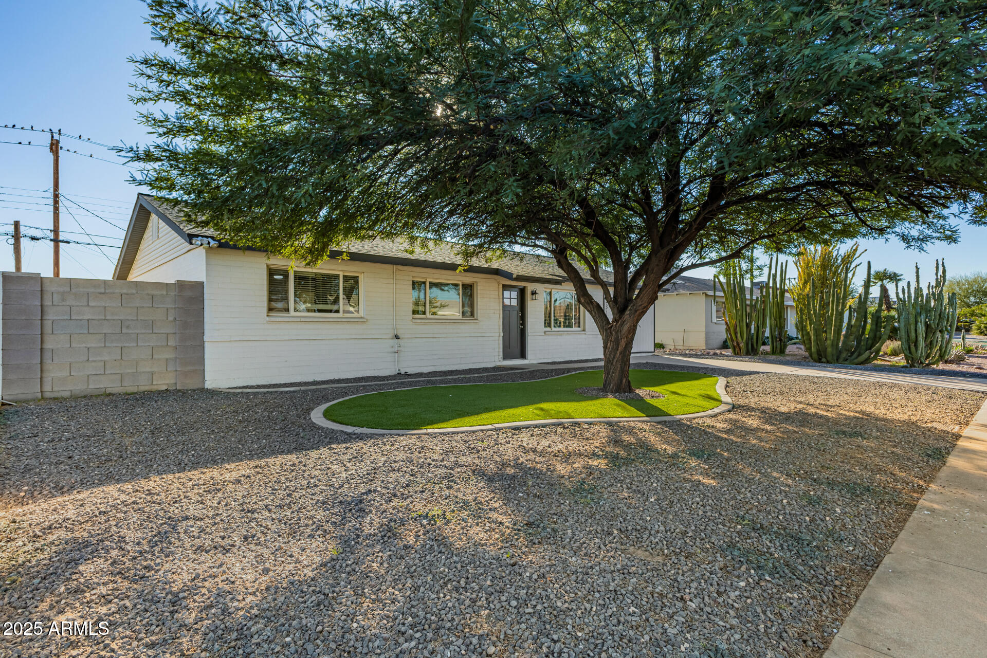 331 East Pierce Street Tempe, AZ 85288 - Photo 2 of 37 a view of a house with backyard and a tree