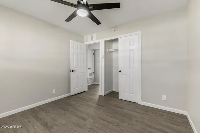 wooden floor in an empty room