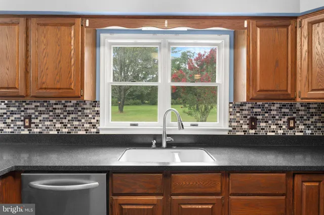 a view of a livingroom with a flat screen tv