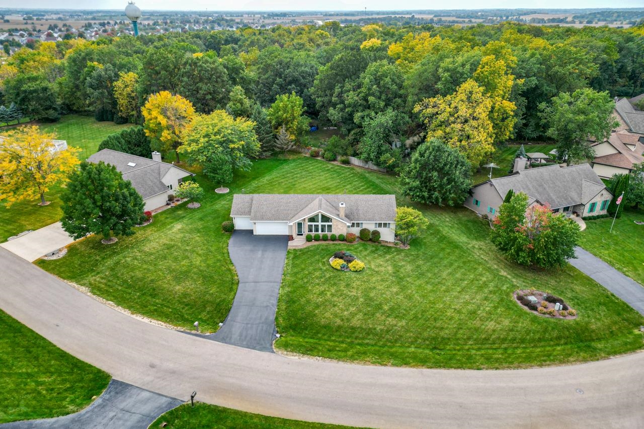 625 Waco Way Poplar Grove, IL 61065 - Photo 3 of 34 an aerial view of multiple house
