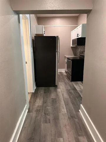 a view of a walk in closet