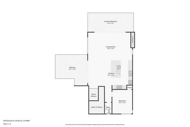 $2,390,000 | 526 Klamath Street, Brisbane, CA 94005