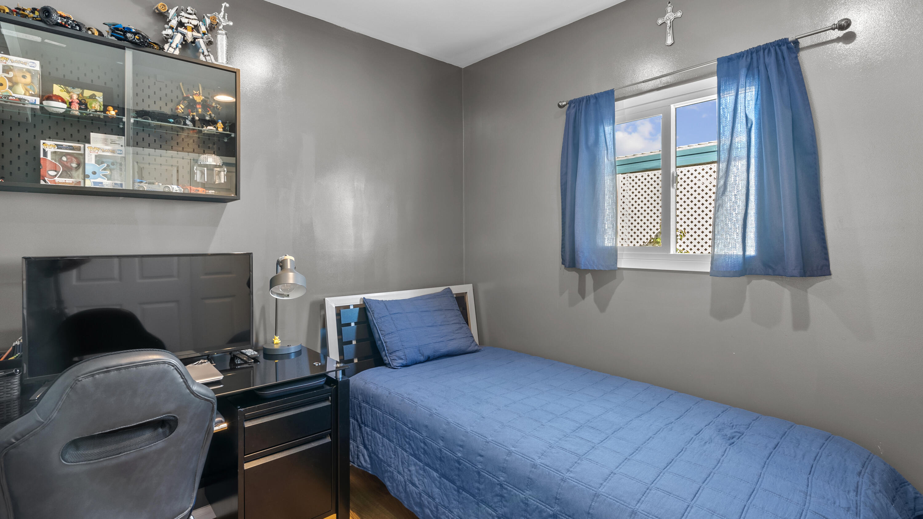 18035 Soledad Canyon Road Santa Clarita, CA 91387 - Photo 13 of 20 a bedroom with a bed and window