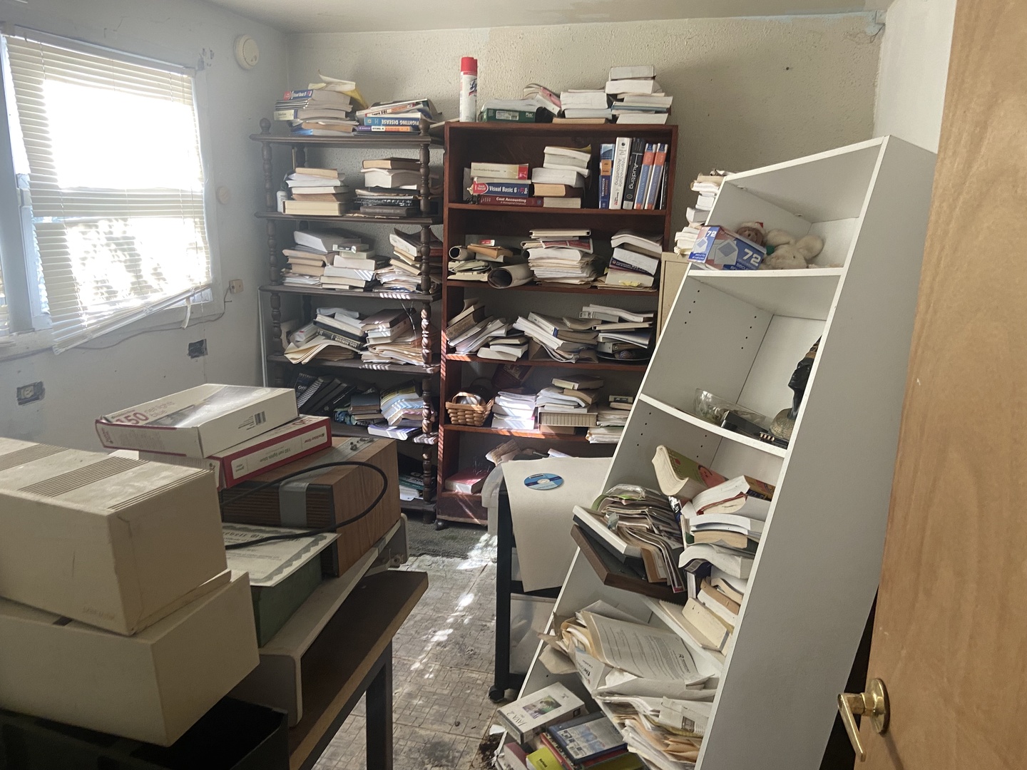 1338 Jill Terrace Homewood, IL 60430 - Photo 10 of 15 a view of a workspace with furniture and a window