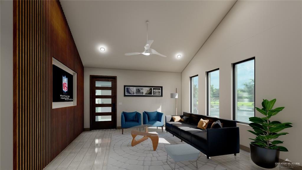 308 Love Drive Edcouch, TX 78538 - Photo 10 of 13 a living room with furniture and a potted plant