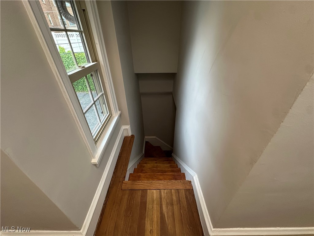13707 Drexmore Road Cleveland, OH 44120 - Photo 15 of 35 Back Stair Leading to Kitchen