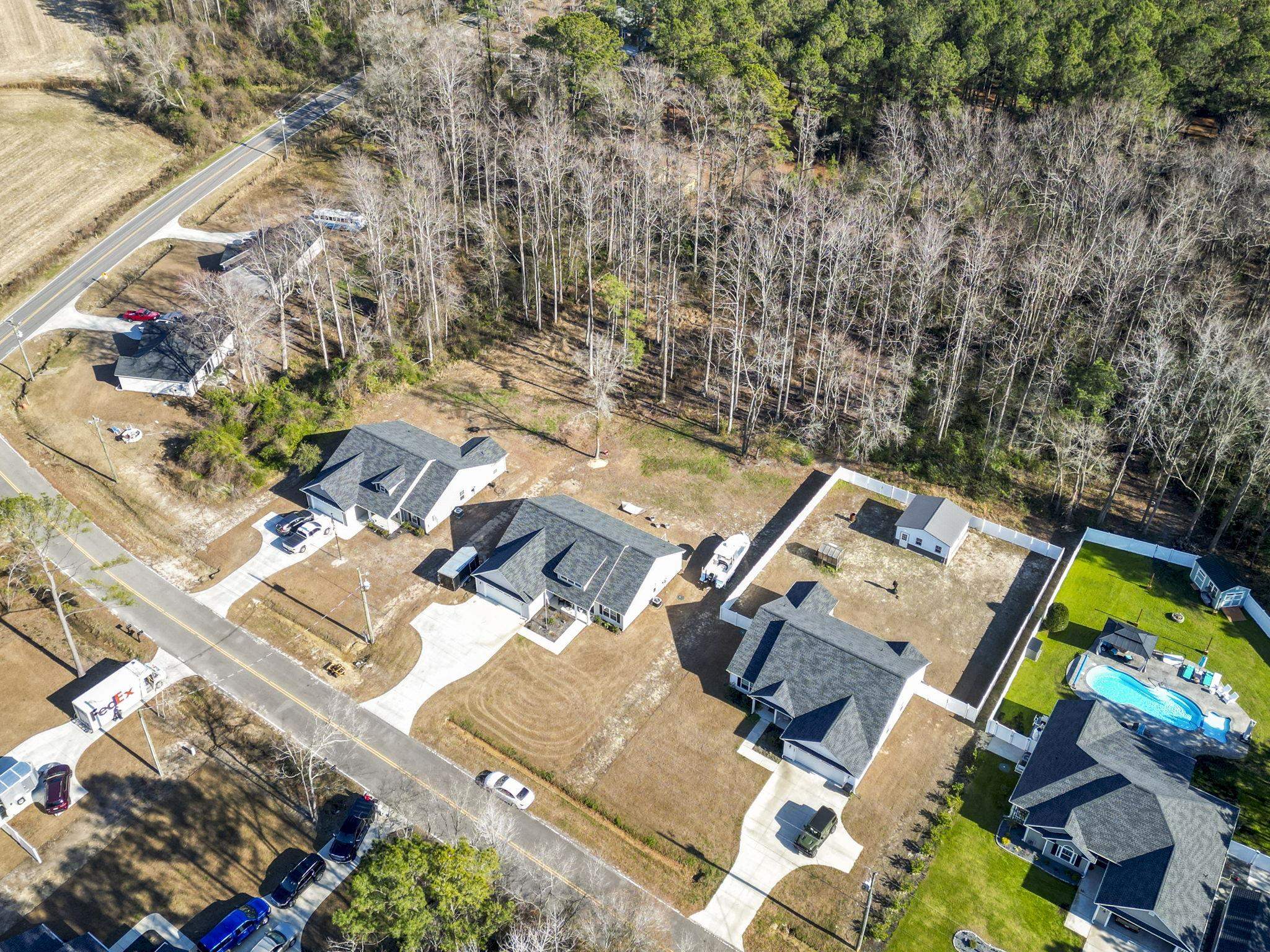 3394 Dusty Road Loris, SC 29569 - Photo 3 of 37 Drone / aerial view