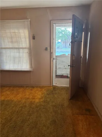 a room with a window