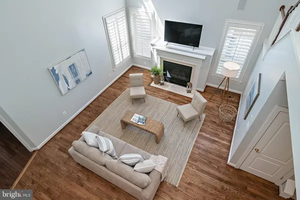 a view of a basketball court