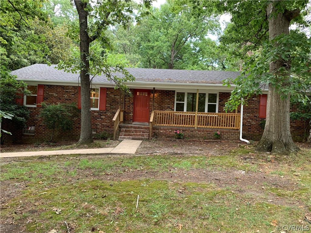 11321 Old Centralia Road Chester, VA 23831 - Photo 1 of 40 Completely Renovated all brick rancher sits on a l