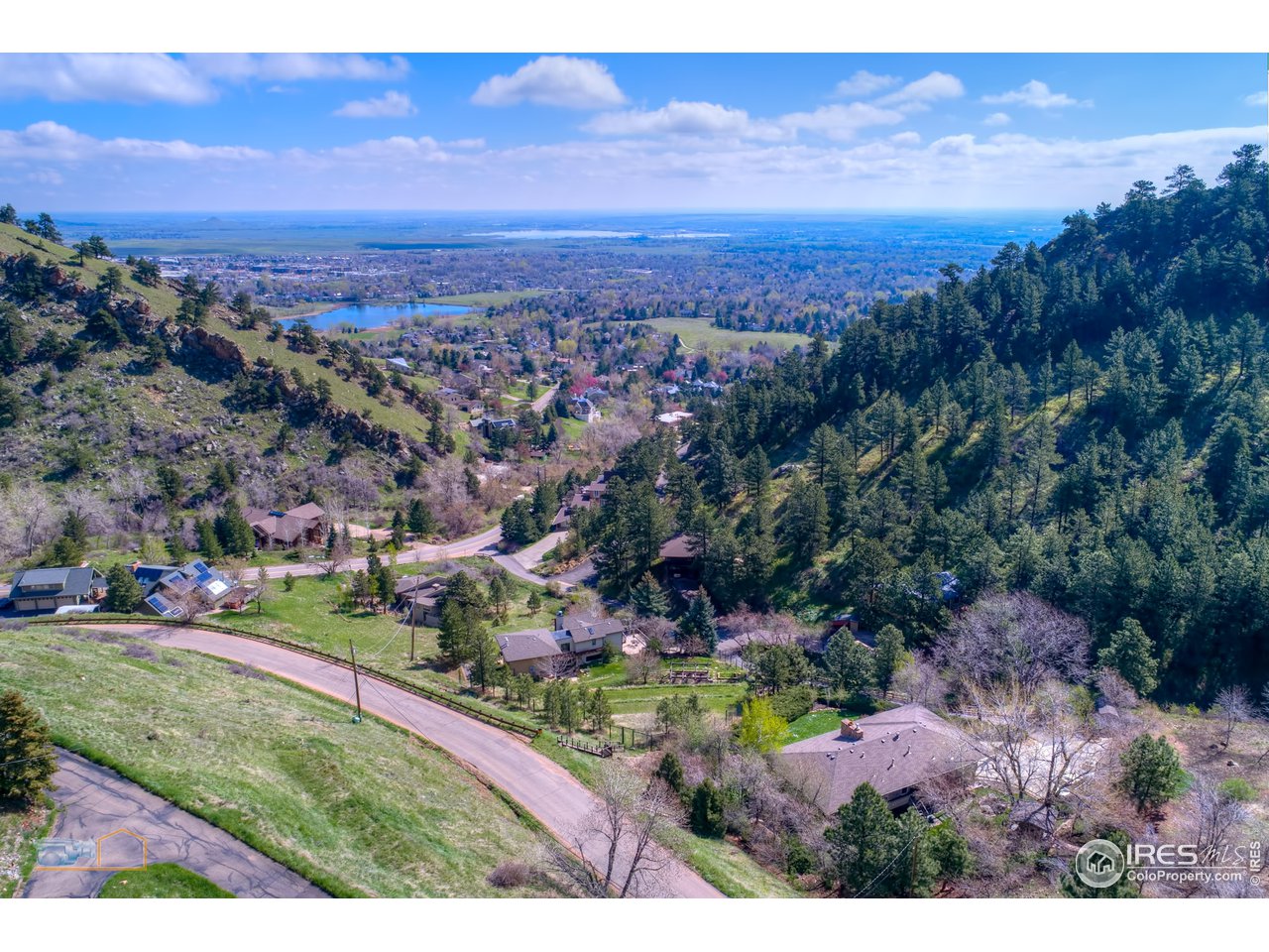 65 Arrowleaf Court Boulder, CO 80304 - Photo 35 of 38 Aerial Valley View