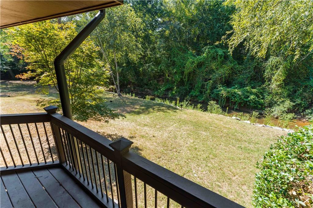 3558 Mill Creek Road Northeast Atlanta, GA 30319 - Photo 80 of 88 a view of a garden from a balcony