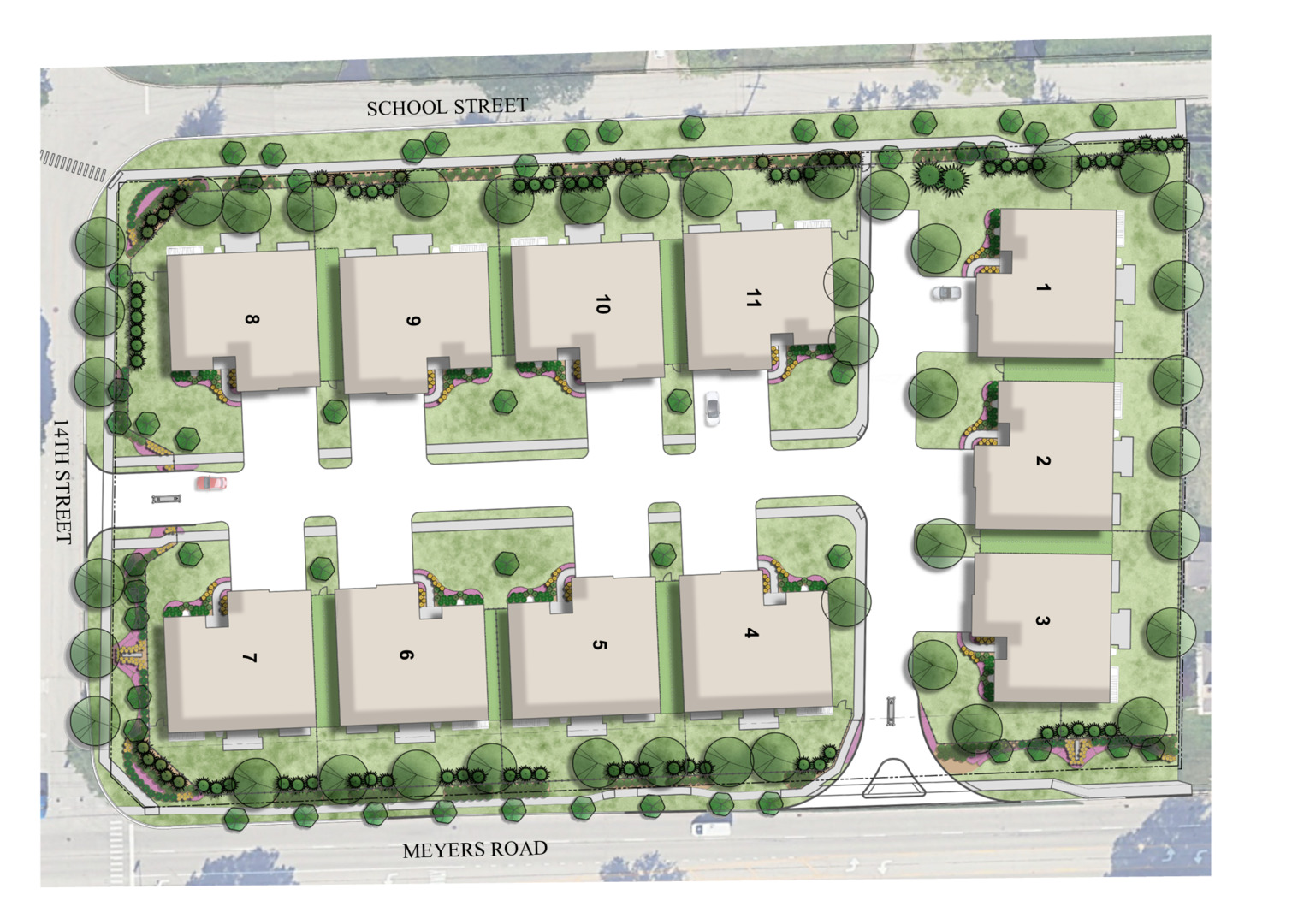 11 South Meyers Road Lombard, IL 60148 - Photo 2 of 50 view of house with outdoor space and parking