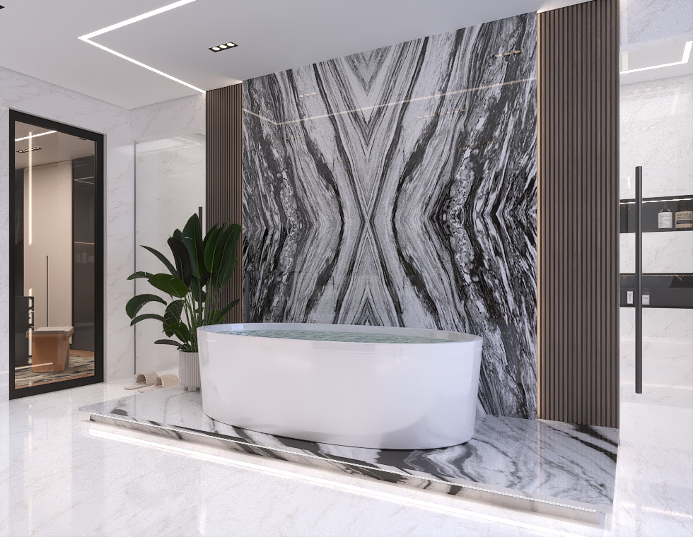 11 South Meyers Road Lombard, IL 60148 - Photo 30 of 50 a white bath tub sitting in a bathroom