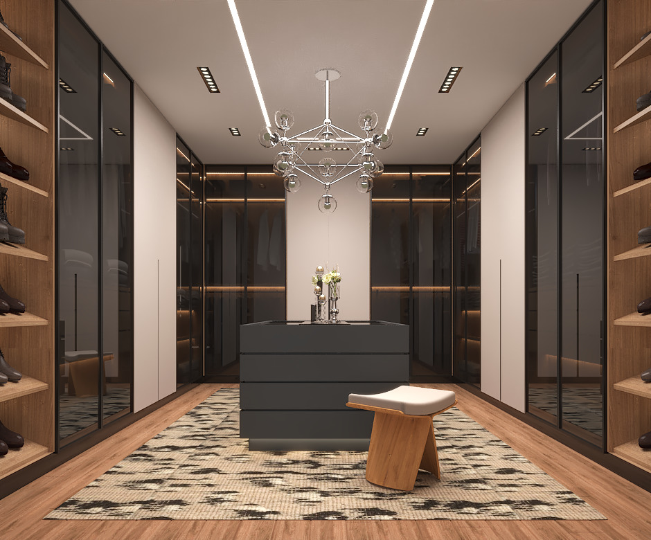 11 South Meyers Road Lombard, IL 60148 - Photo 34 of 50 a living room with a couch and a chandelier