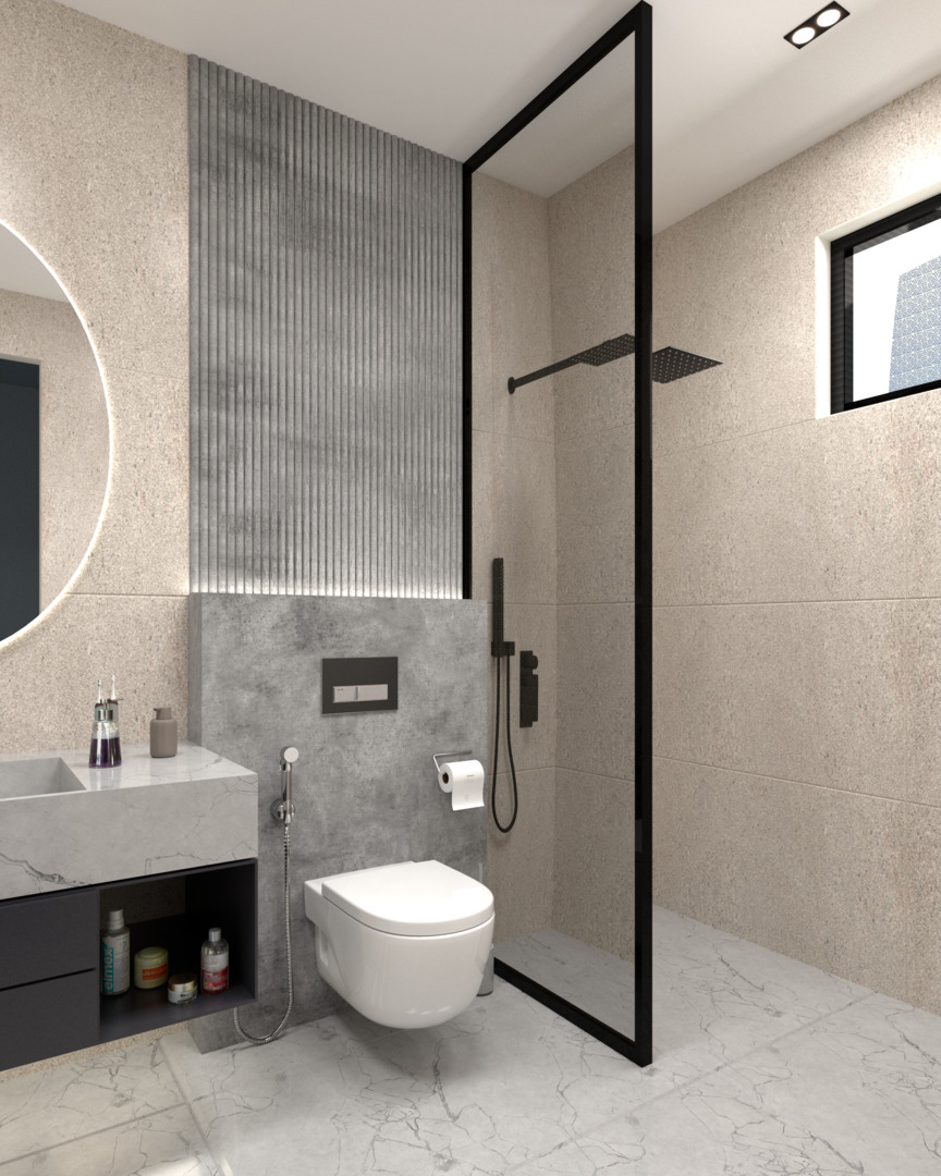 11 South Meyers Road Lombard, IL 60148 - Photo 39 of 50 a bathroom with a toilet a sink and mirror