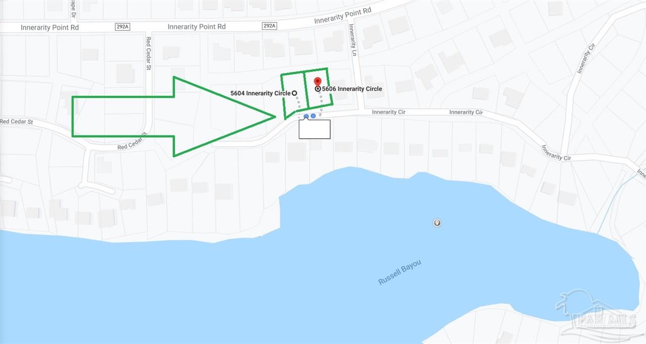 5606 Innerarity Circle Pensacola, FL 32507 - Photo 17 of 27 BOTH LOTS