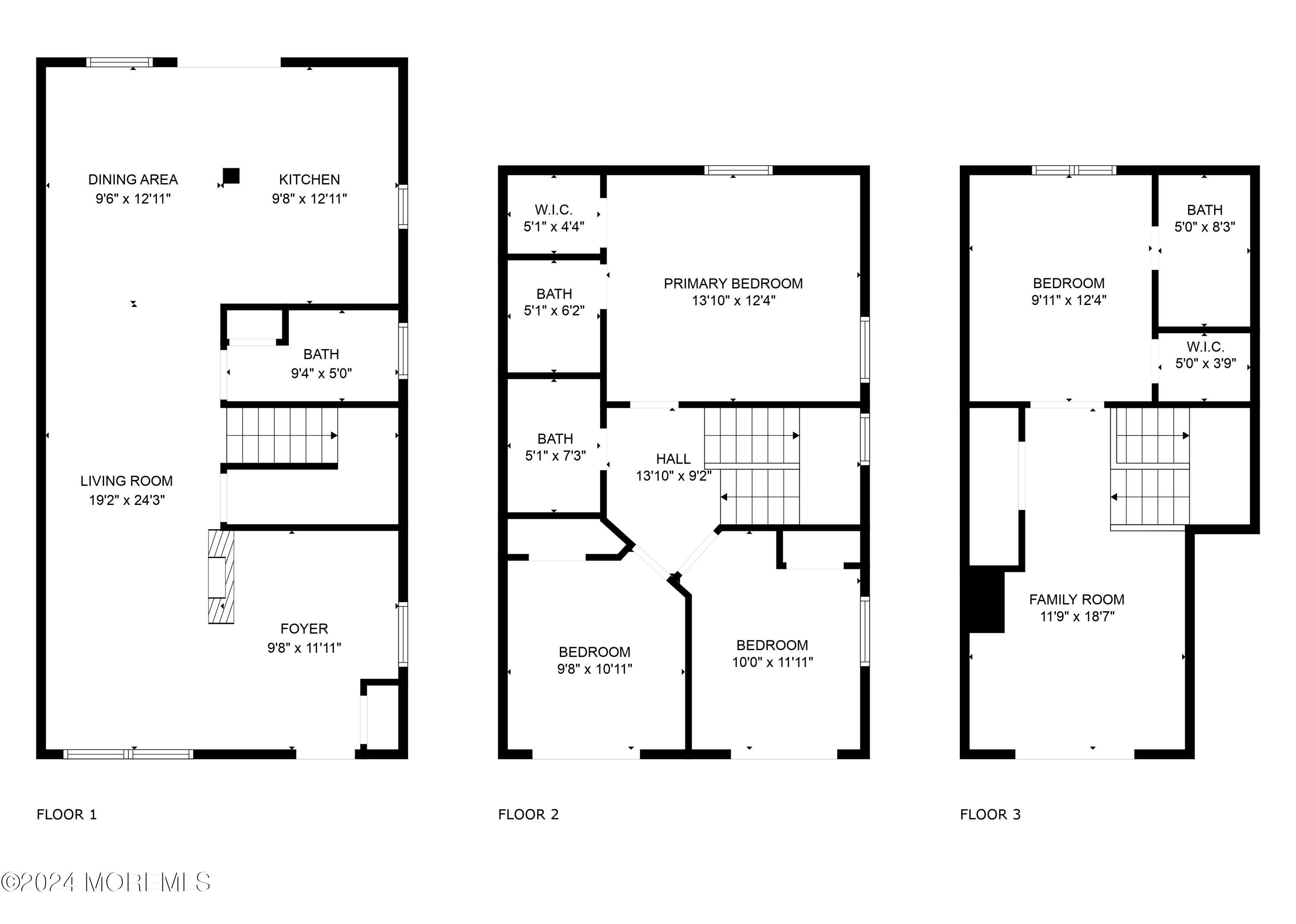 59 5th Street Highlands, NJ 07732 - Photo 72 of 72 All Floors Plan 59 5th St