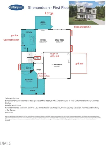 $509,086 | 77 Mendenhall Drive, Angier, NC 27501
