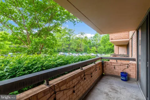 a view of an outdoor view from a balcony