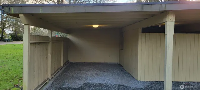 a view of empty room