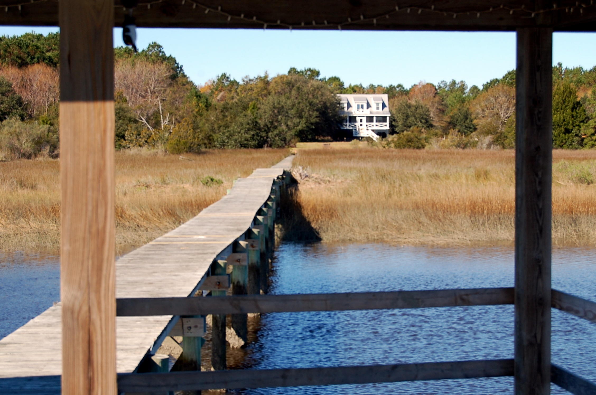 705 Doar Road Awendaw, SC 29429 - Photo 12 of 21 House from Pier Head