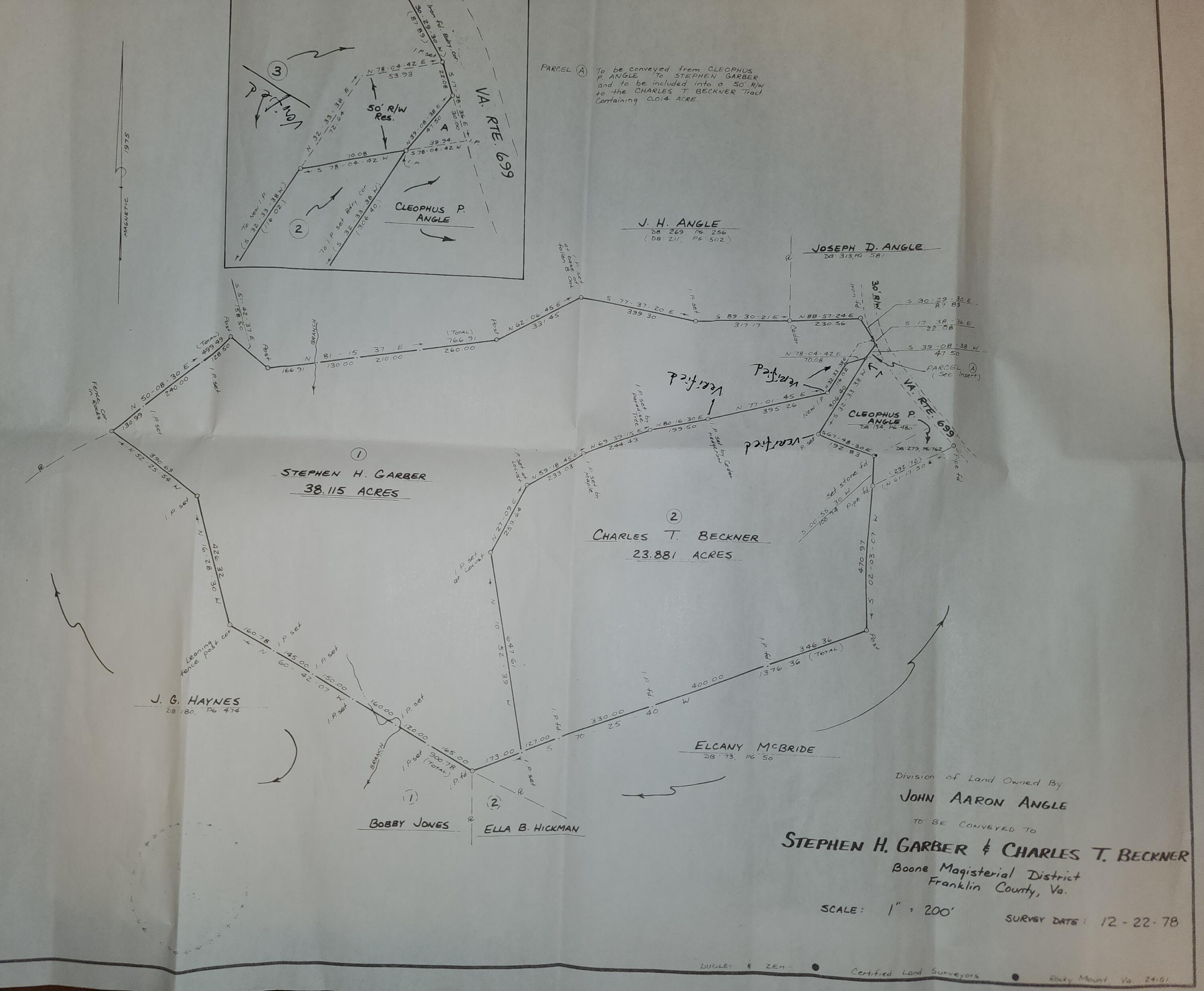 0 Angle Plantation Road Rocky Mount, VA 24151 - Photo 13 of 23 Plat