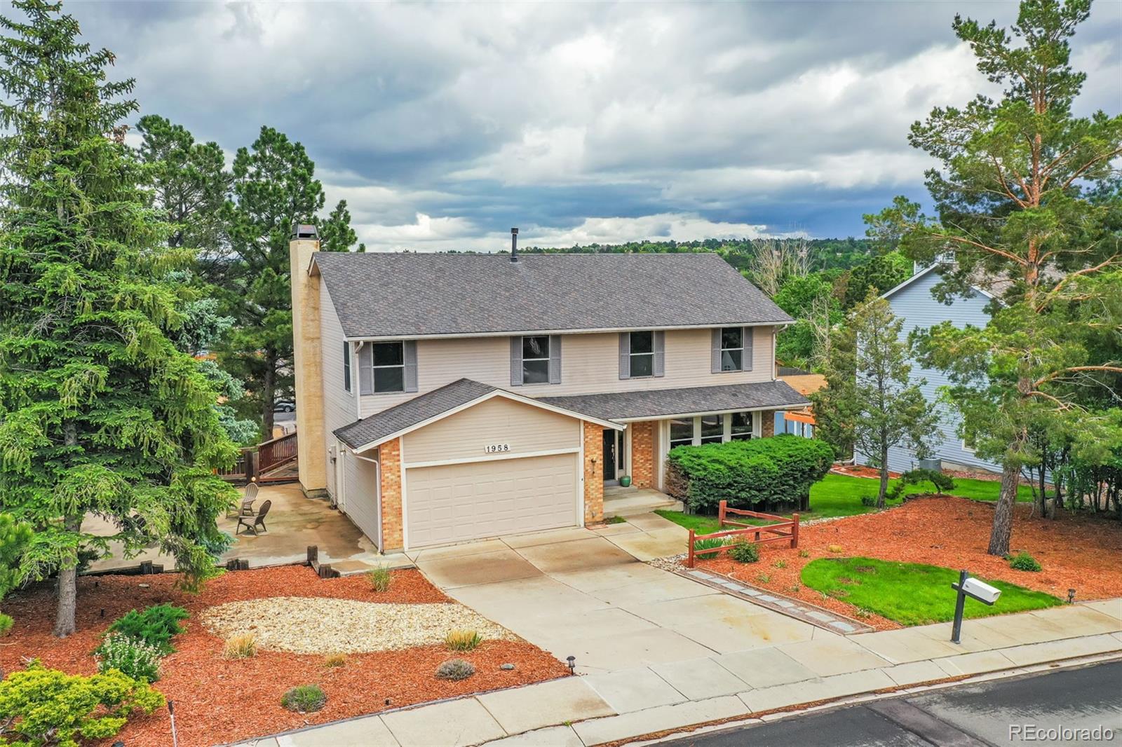 1958 Brookdale Drive, Colorado Springs, CO 80918 Compass picture