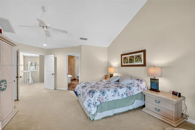 a view of a swimming pool with a garden