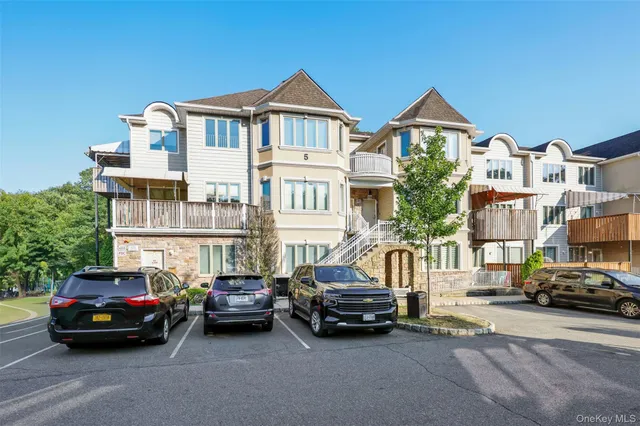 a car parked in front of a house