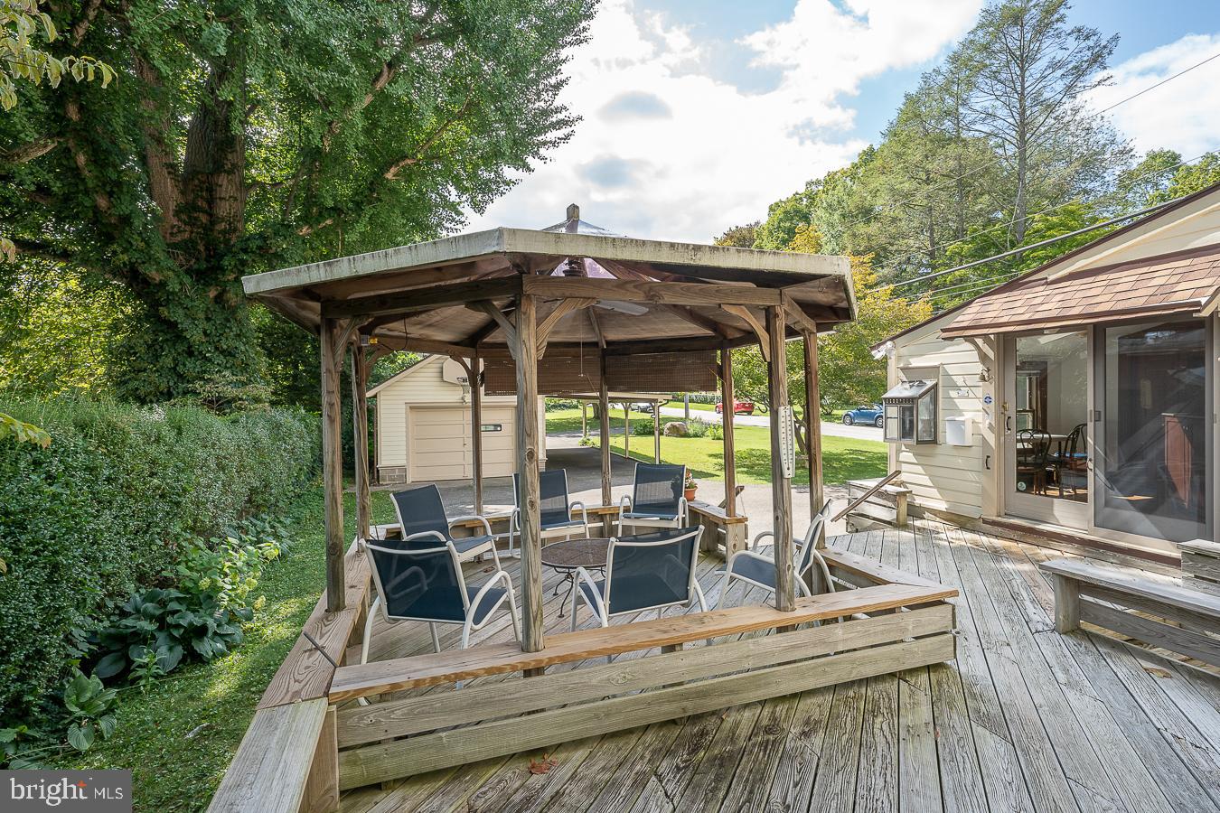 316 North Wayne Avenue Wayne, PA 19087 - Photo 25 of 31 Rear Deck with Gazebo