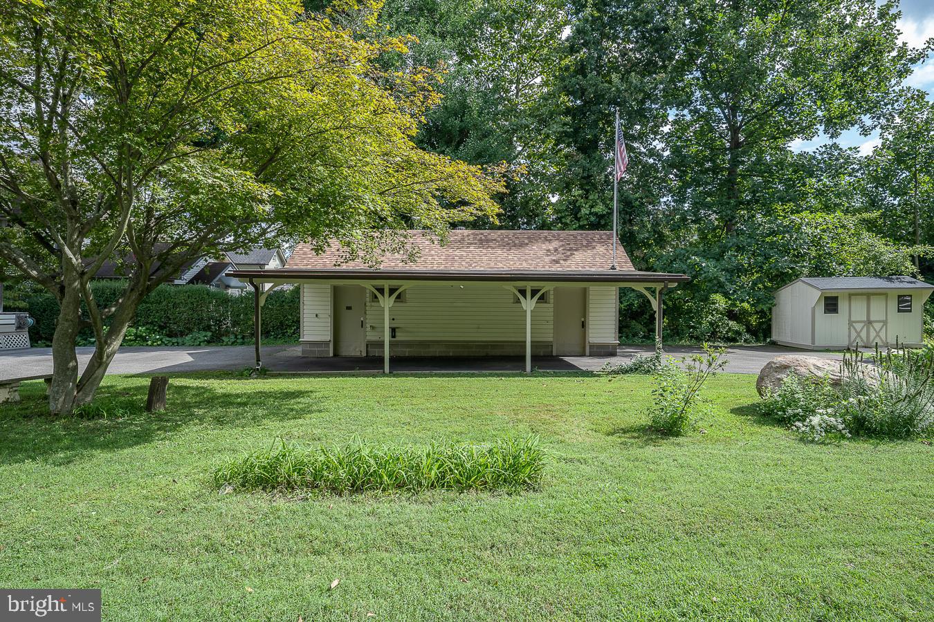 316 North Wayne Avenue Wayne, PA 19087 - Photo 28 of 31 Rear property, garage & shed