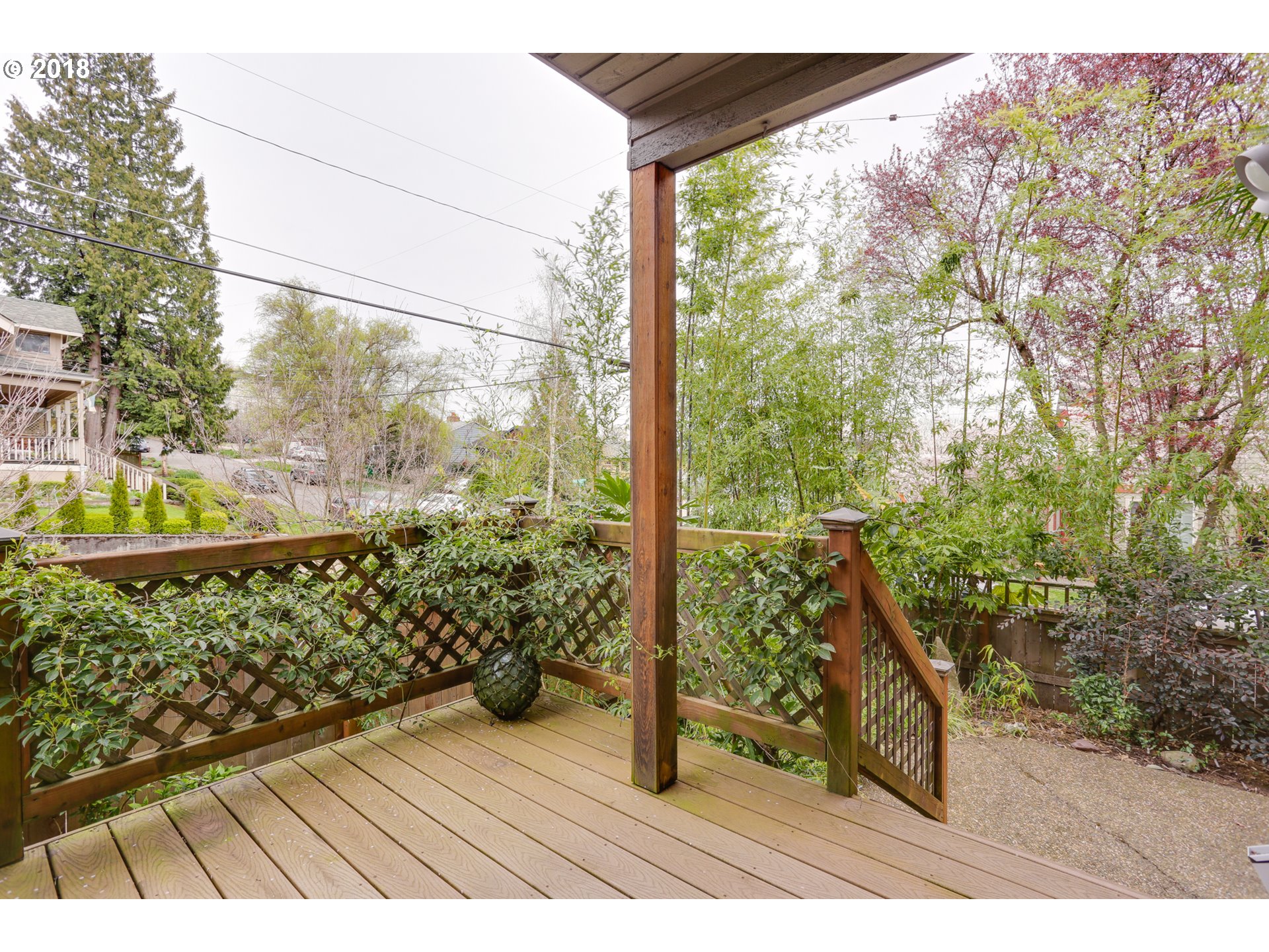 5209 Southwest View Point Terrace Portland, OR 97239 - Photo 26 of 32 a view of a wooden deck