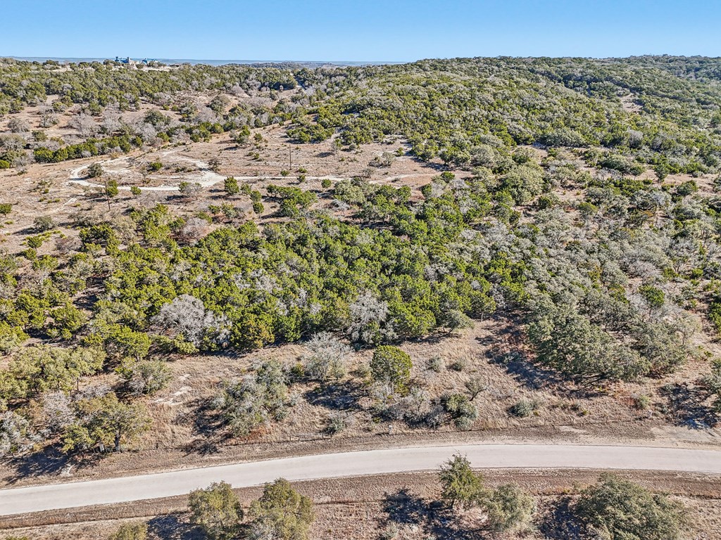 450 South Fork Road East Comfort, TX 78013 - Photo 19 of 36 a view of a dry yard with wooden fence