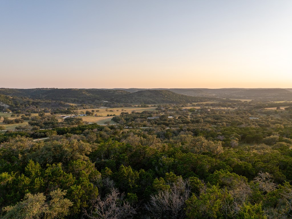 450 South Fork Road East Comfort, TX 78013 - Photo 31 of 36 an aerial view of residential houses with outdoor space and trees