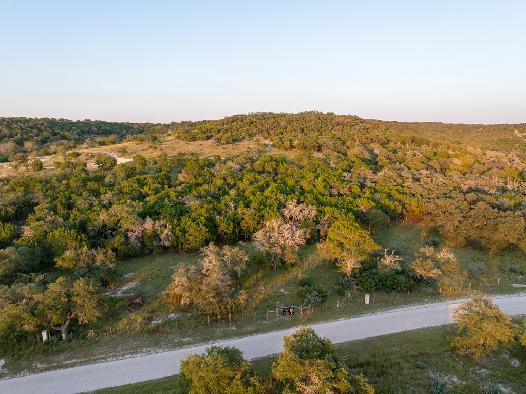 450 South Fork Road East Comfort, TX 78013 - Photo 33 of 36 an aerial view of houses covered in trees