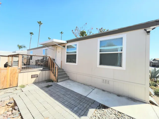 a view of a terrace with a lounge chair