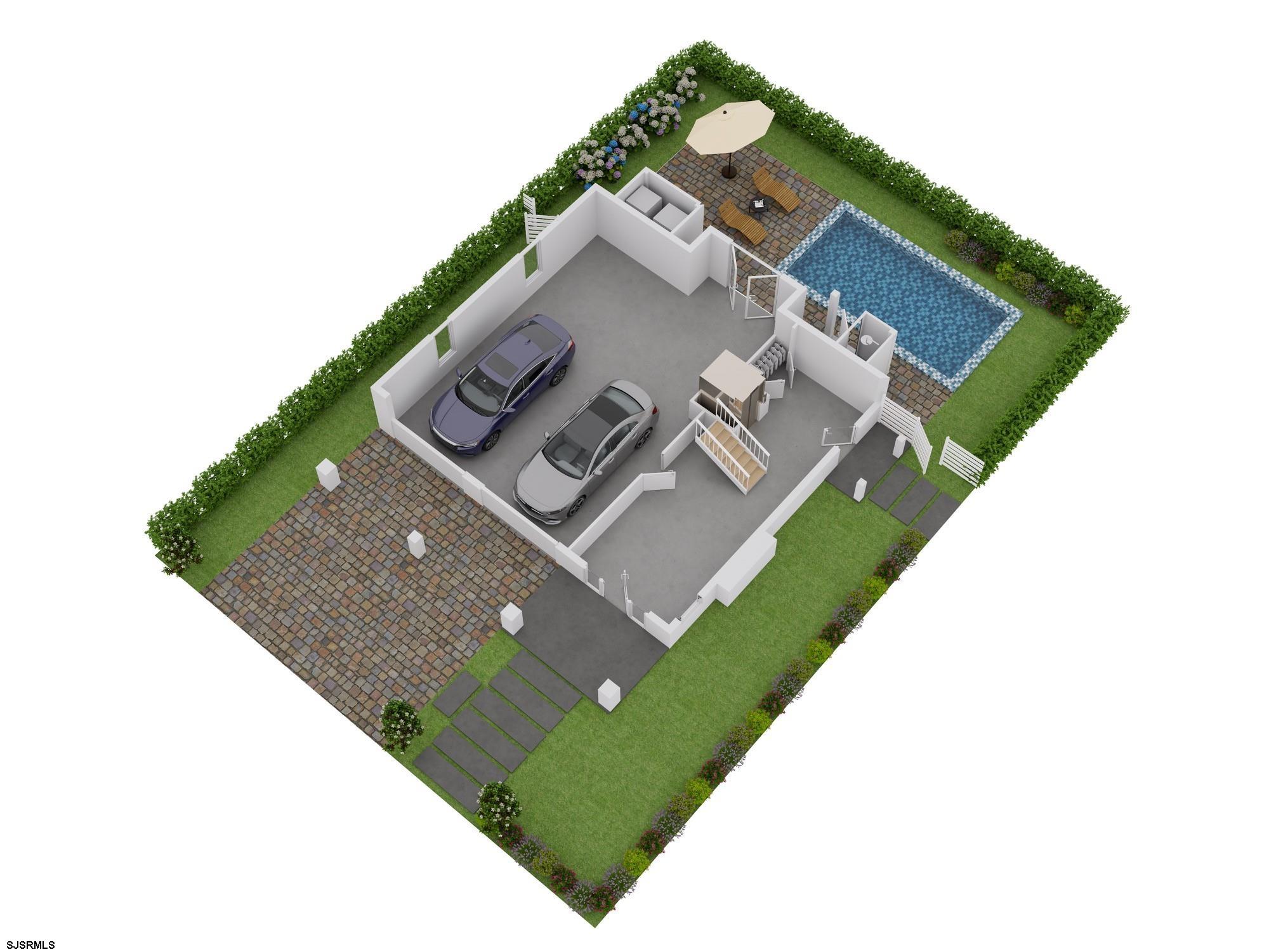 19 East Dundee Road Ocean City, NJ 08226 - Photo 6 of 6 an aerial view of a house