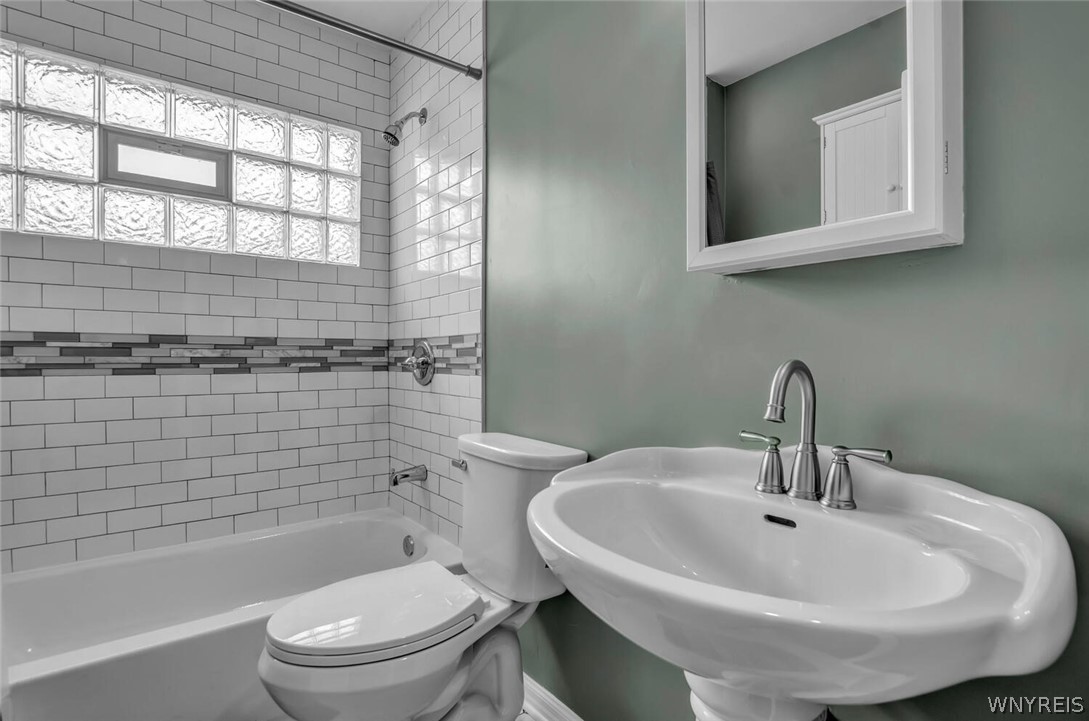 63 Granger Place Buffalo, NY 14222 - Photo 17 of 42 Lower Bathroom