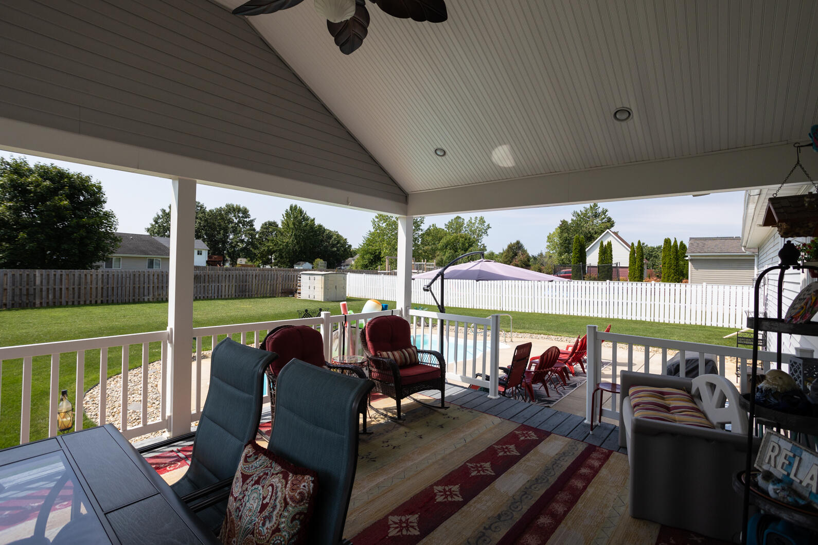 7970 Wadding Drive Onsted, MI 49265 - Photo 14 of 50 covered deck