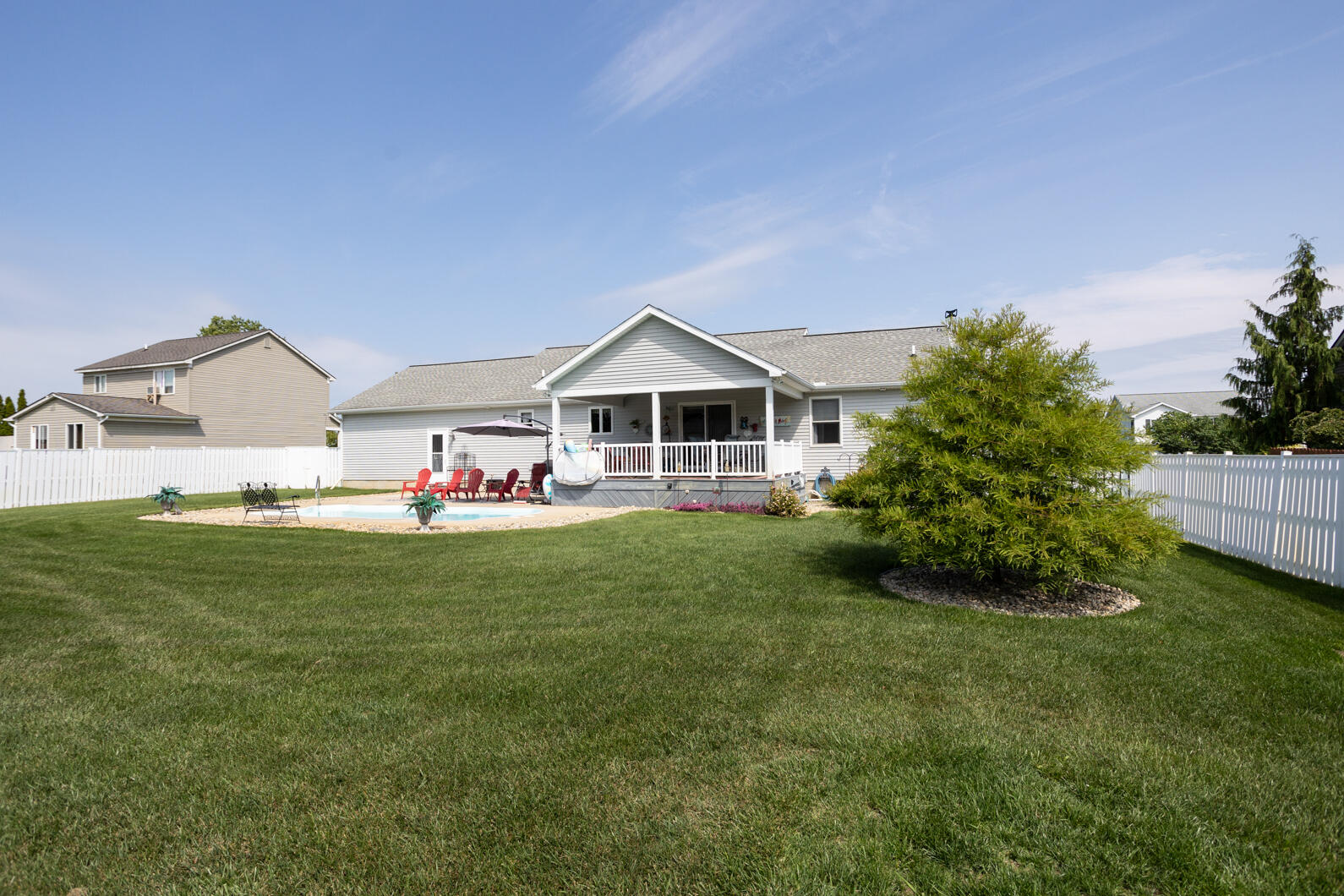 7970 Wadding Drive Onsted, MI 49265 - Photo 45 of 50 fenced back yard