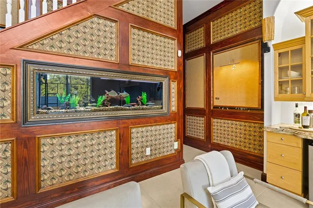 a view of an outside dining space with furniture window