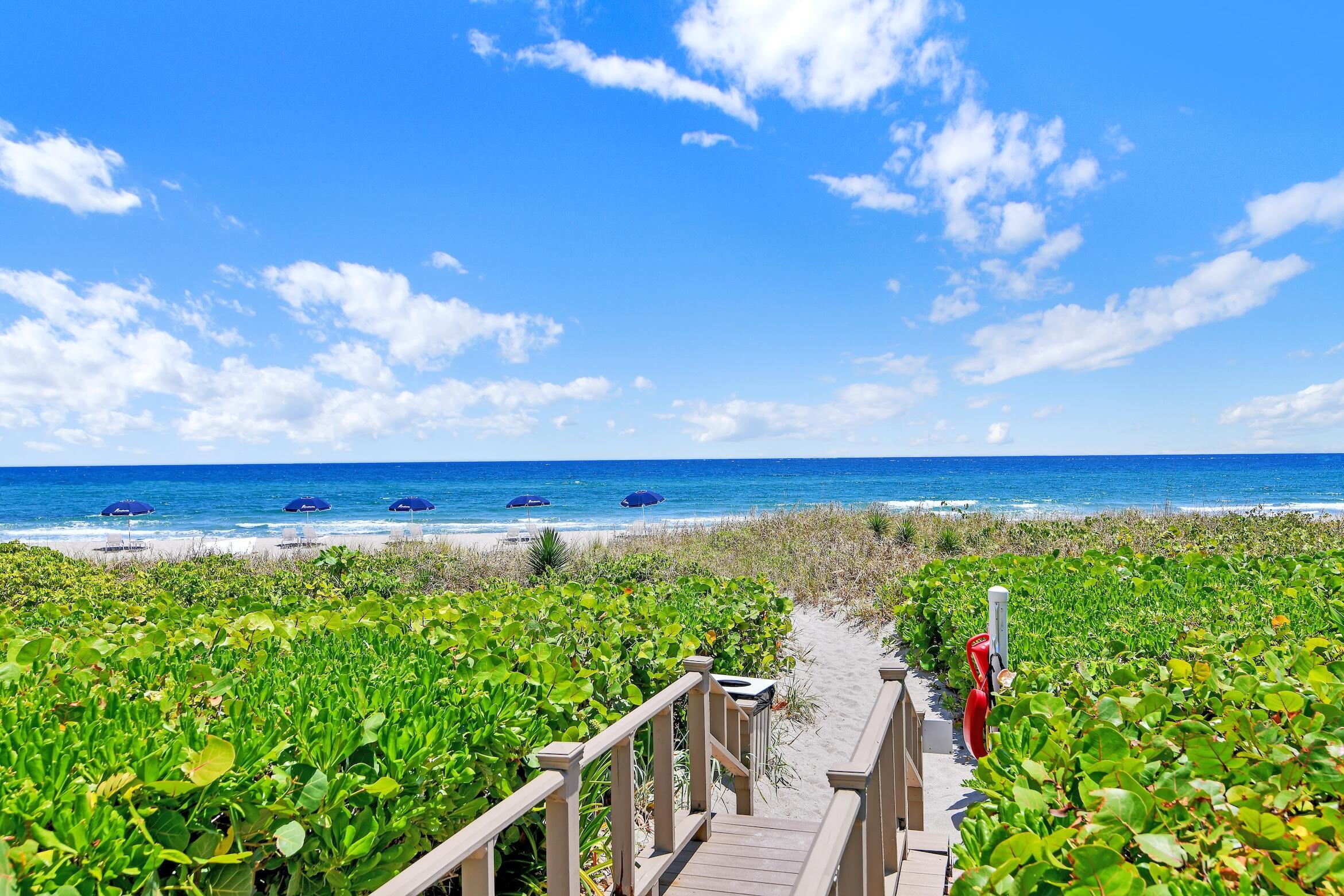 550 South Ocean Boulevard, Unit 1004 Boca Raton, FL 33432 - Photo 55 of 74 Beach access