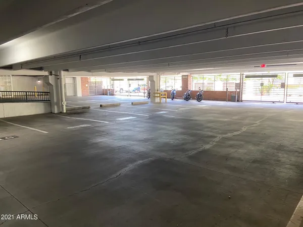 a view of empty room