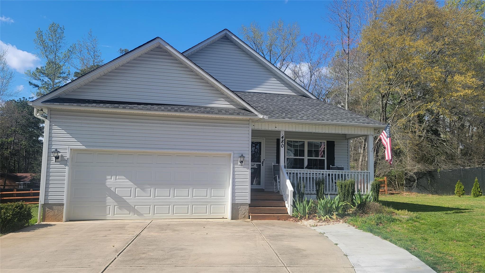 480 Hall Spencer Road Catawba, SC 29704 - Photo 1 of 24 a front view of a house with garden
