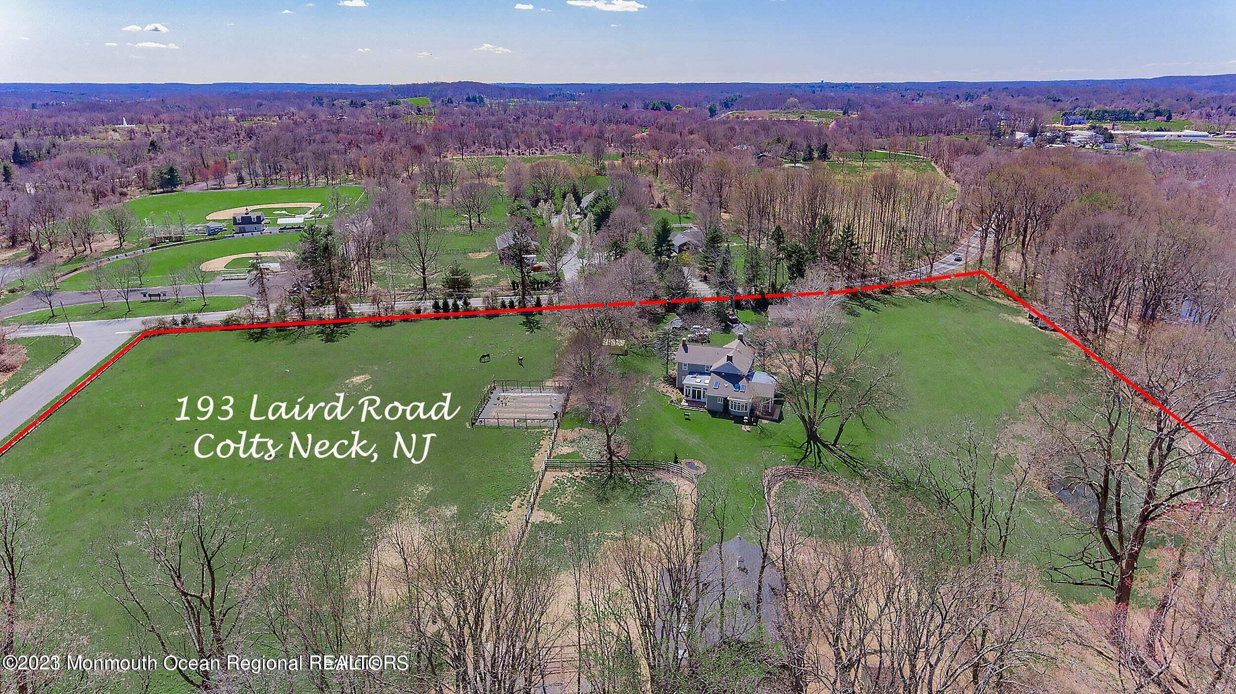 193 Laird Road Colts Neck, NJ 07722 - Photo 1 of 18 SWAN POND FARM WEST VIEW
