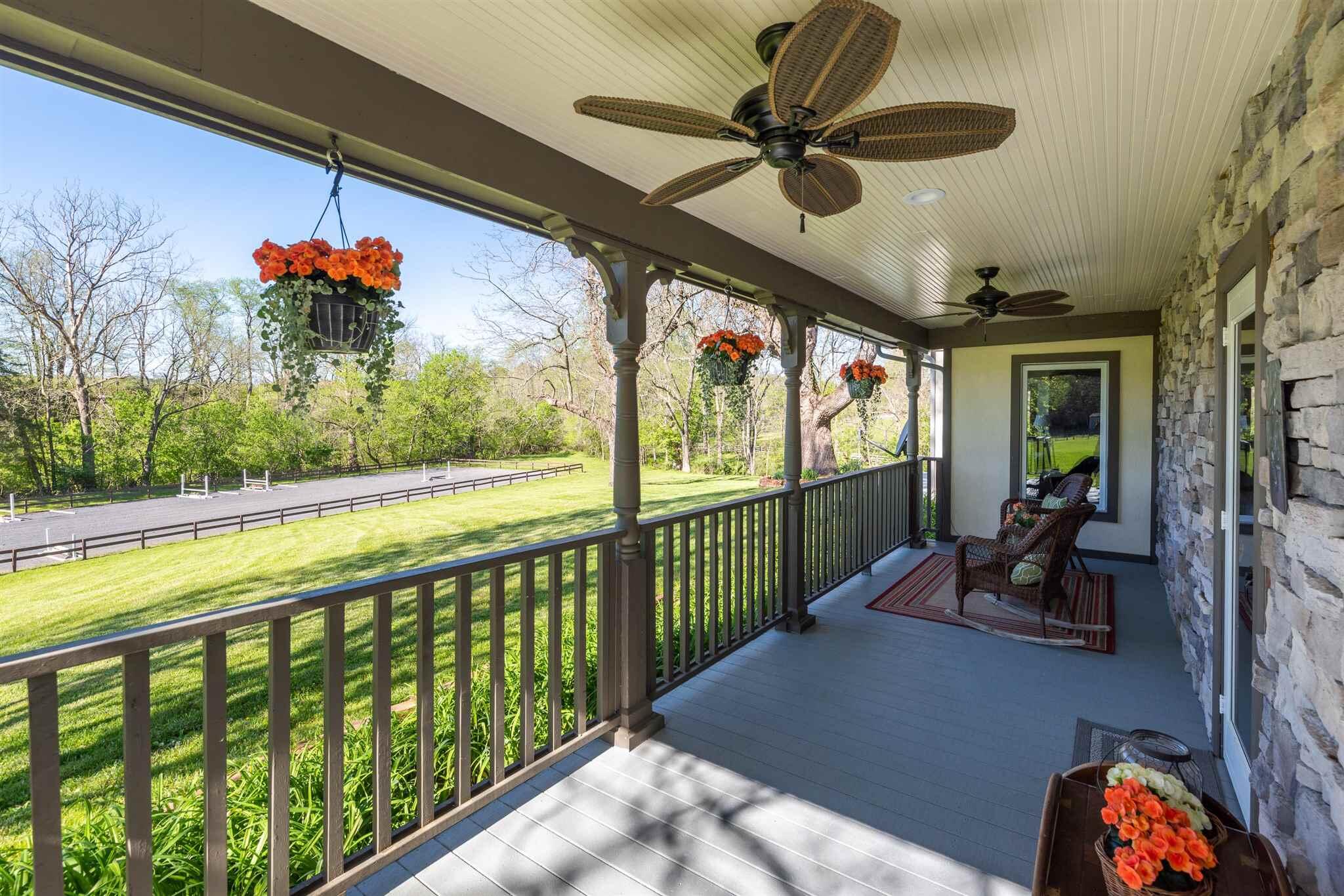 950 Lea Port Road Verona, VA 24482 - Photo 23 of 75 a view of a porch with furniture