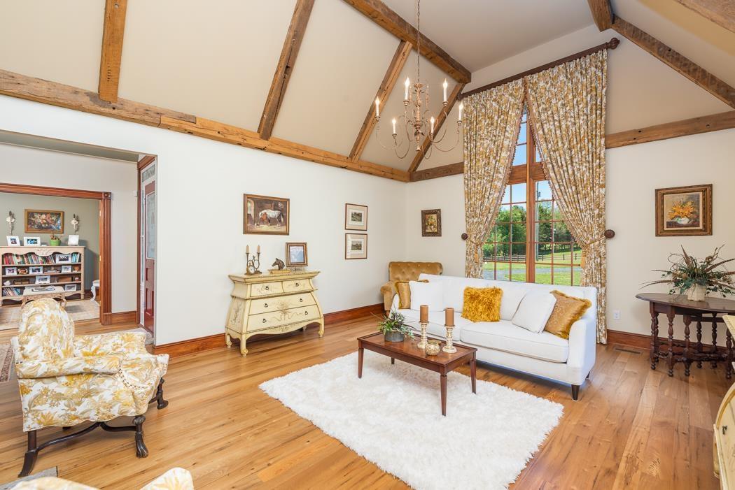 950 Lea Port Road Verona, VA 24482 - Photo 45 of 75 a living room with furniture and wooden floor
