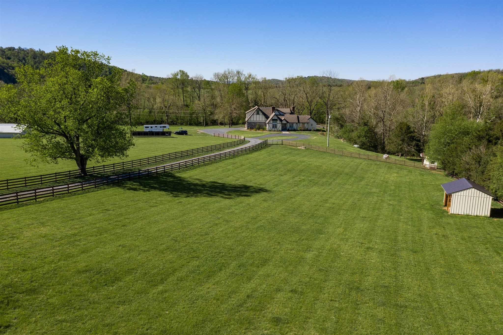 950 Lea Port Road Verona, VA 24482 - Photo 9 of 75 a view of grassy field with mountain